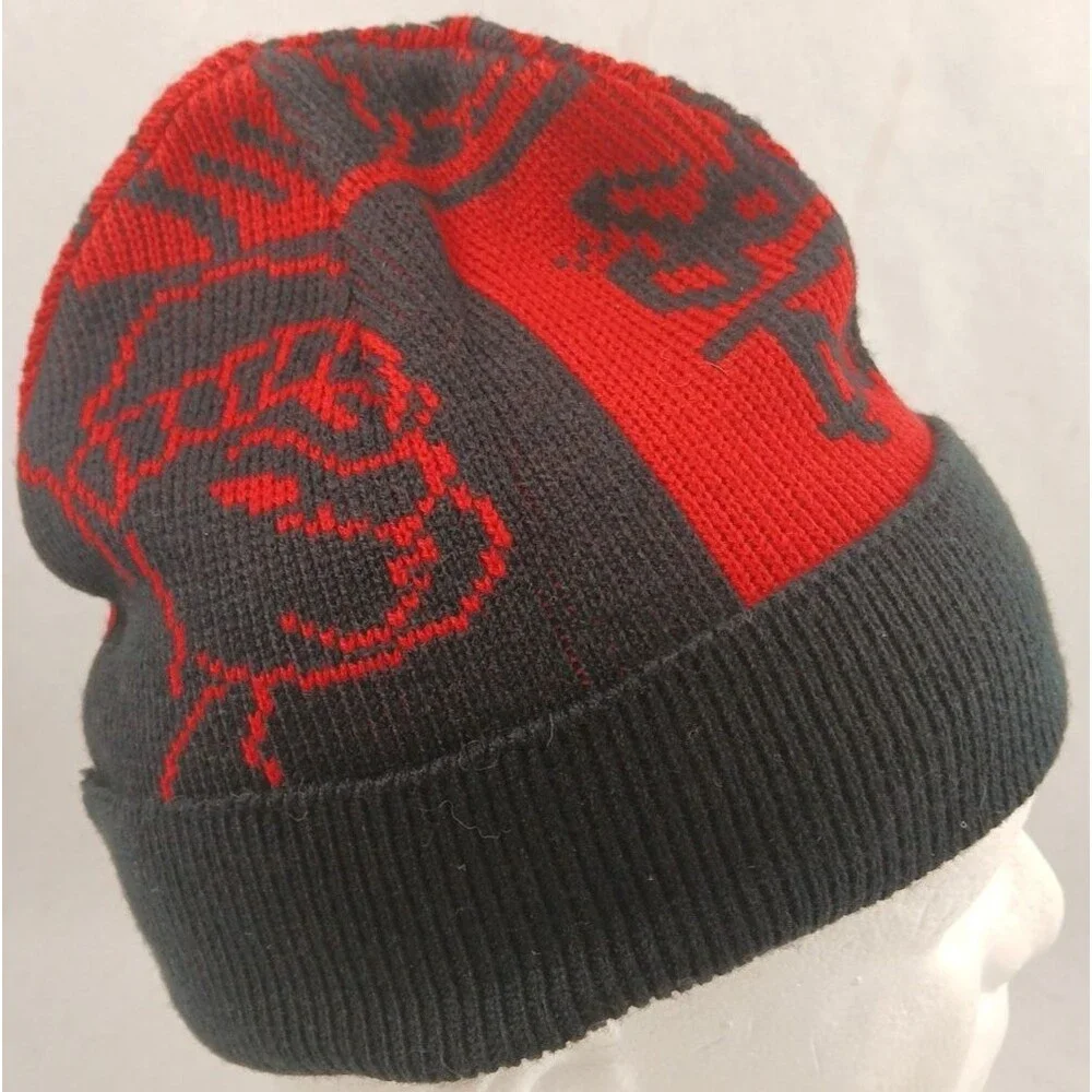 Vintage Southpole Authentic Denim Collection Y2K Cuffed Beanie Hat-NEW w/Tags!